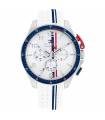 Reloj Tommy Hiflgier Bank Blanco y Azul