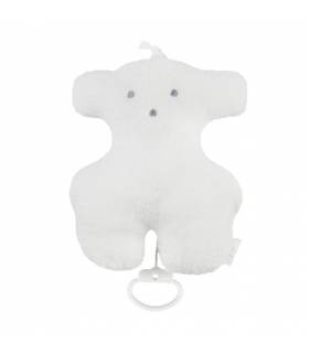 Osito Tous musical pelo rizado Blanco