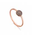 Sortija Lecarré Oro 18K Rosé Diamantes