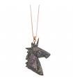 Collar Salvatore de plata chapado en Rosa Unicornio