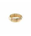 Pulsera Esclava Agatha Paris Concha Baño Oro