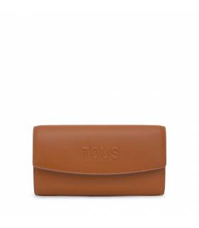 Billetera grande Pocket camel TOUS Bloom