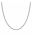Collar Nomination Seimia Acero Negro