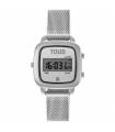 Reloj Tous digital con brazalete de acero D-Logo Mini