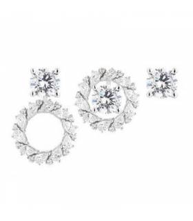 Pendientes Camaleoni Plata Desmontable