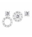 Pendientes Camaleoni Plata Desmontable