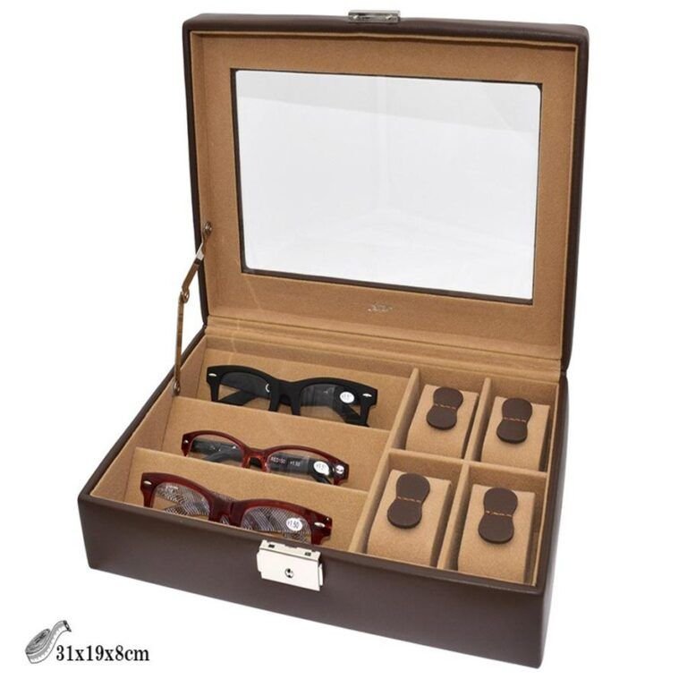 Caja para Relojes y Gafas