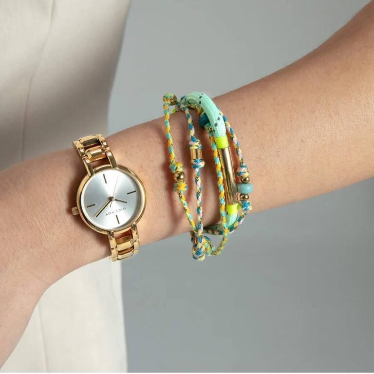 Pulsera Acero Dorado Mujer