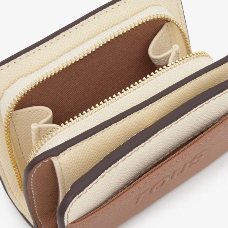 Billetera Doble TOUS Audree Moca Beige, otra vista