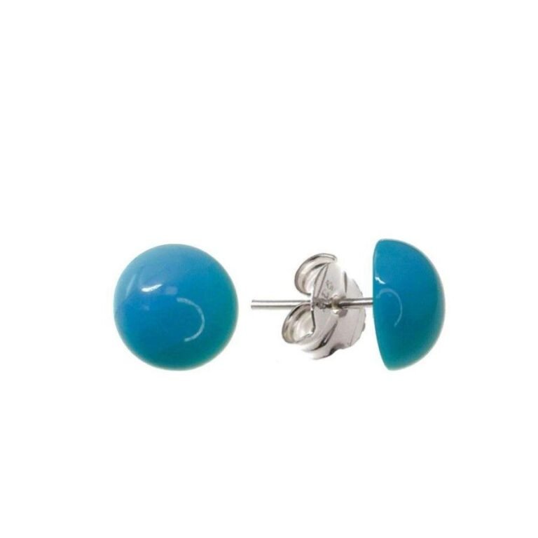 Pendientes Plata Media Perla