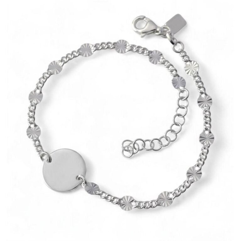 Pulsera Plata Barbada