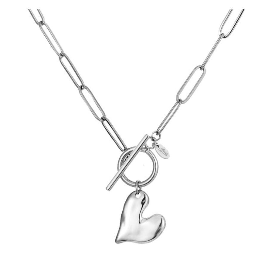 Collar Lotus Style Urban Woman Corazón Acero