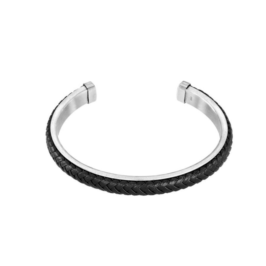 Pulsera Lotus Style Silent Impact Negra