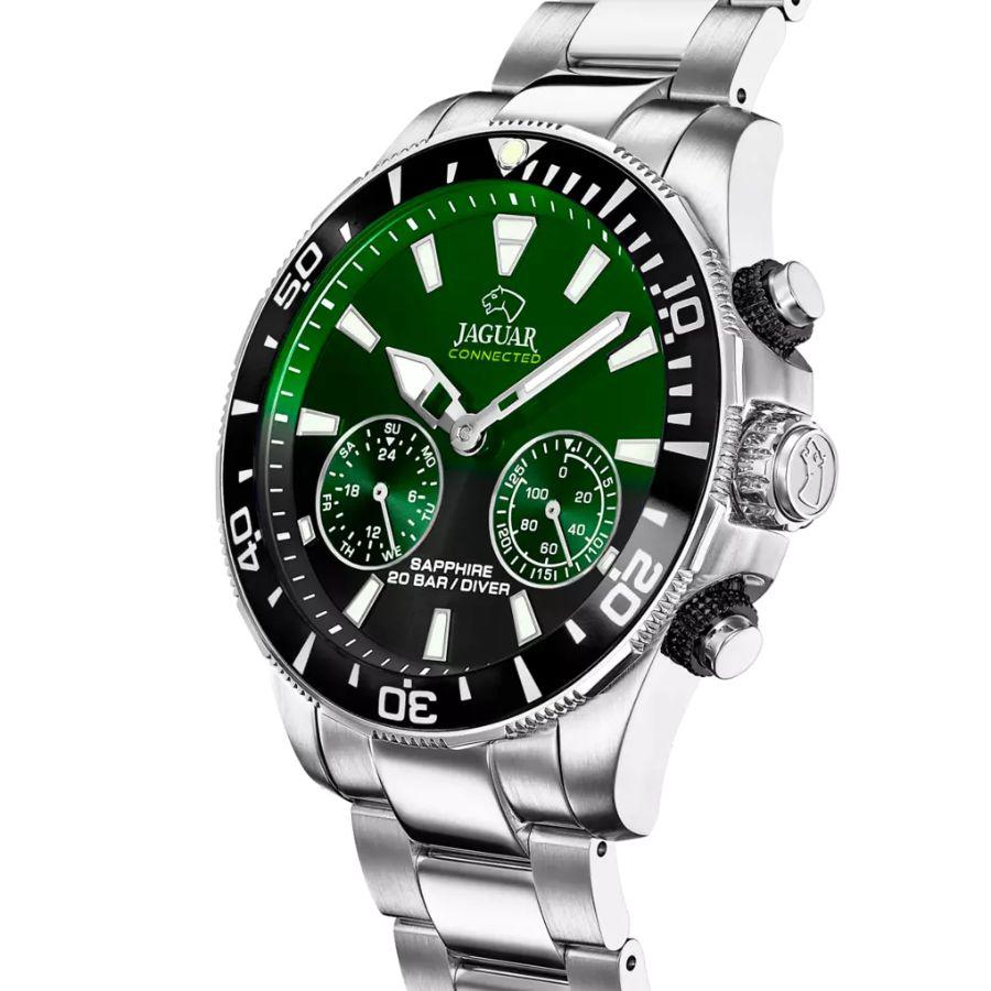 Reloj Jaguar J888/5 Hombre Híbrido Verde Negro