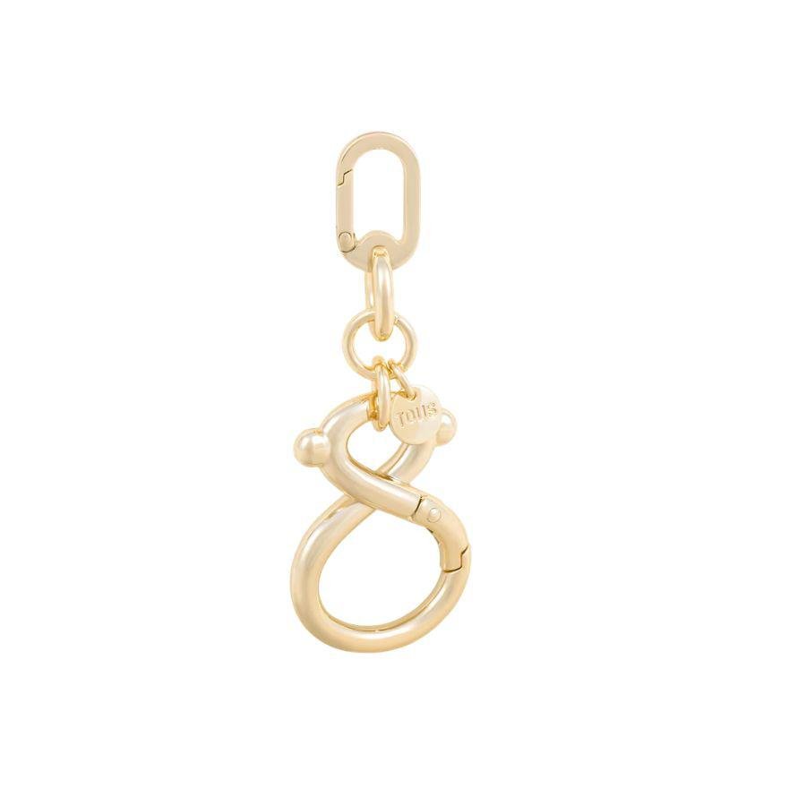 Llavero TOUS Infinity con oso y logo
