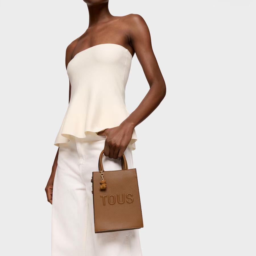 MINI BOLSO TOUS BRENDA CAMEL