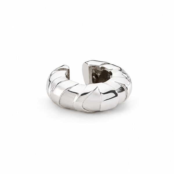 Ear cuff Agatha Paris Be By Maria Pombo Plateado