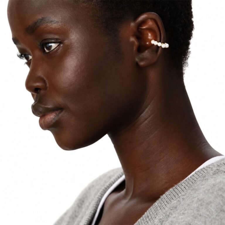 Ear cuff Agatha Paris Dorado, otra vista