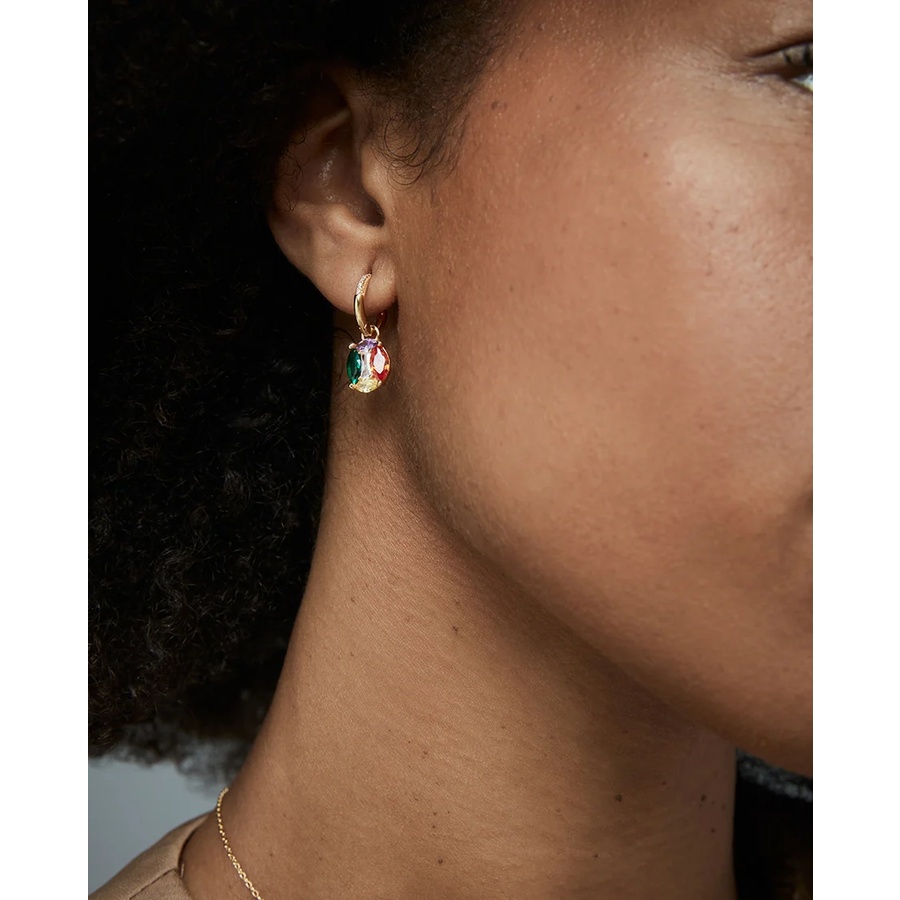 Pendientes Viceroy Plata Chapado Multicolor