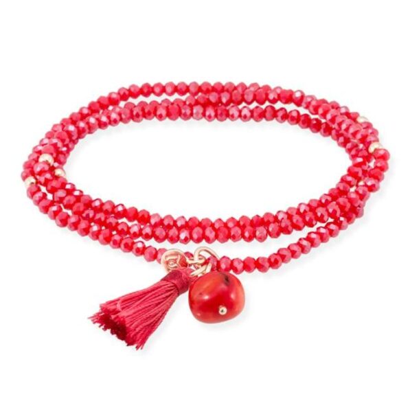 Pulsera Marina García Roja