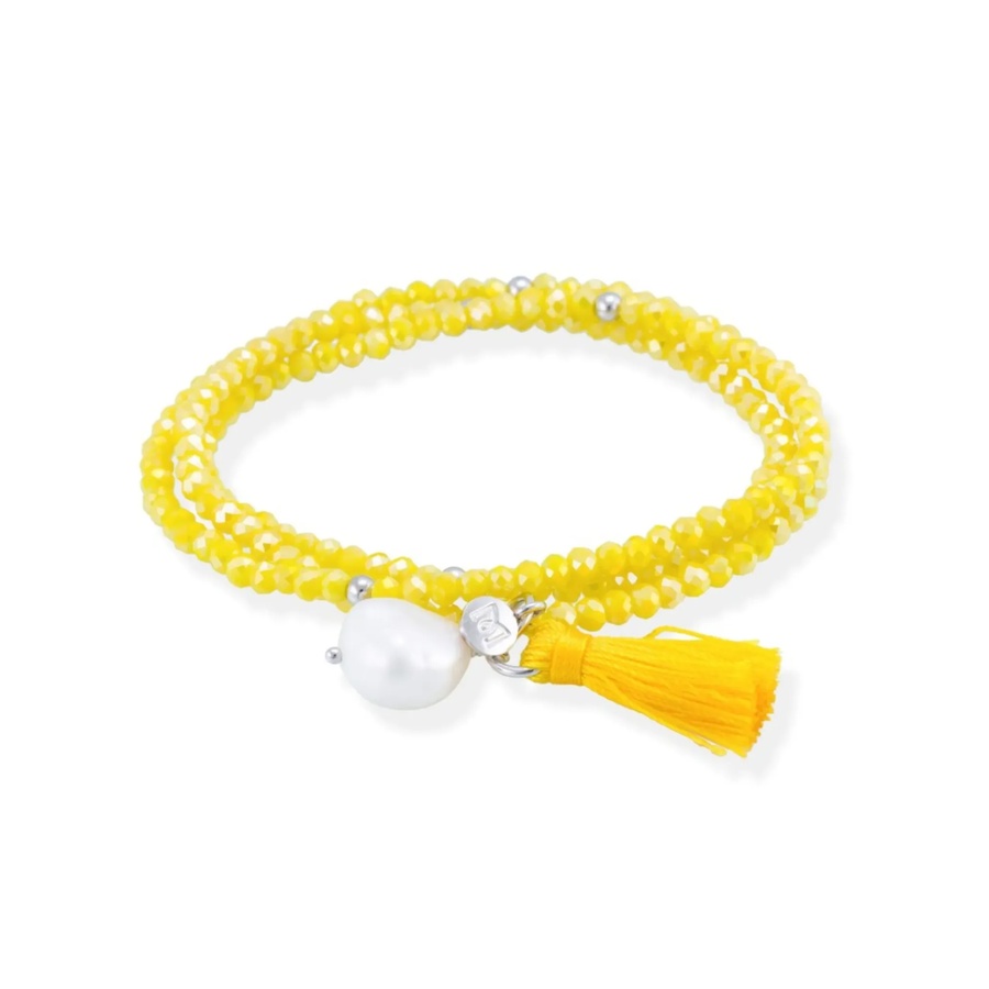 Pulsera collar Zen Amarilla Marina García