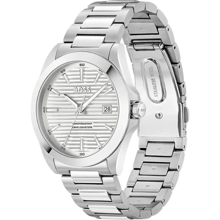 Reloj BOSS Striker Plateado Analógico