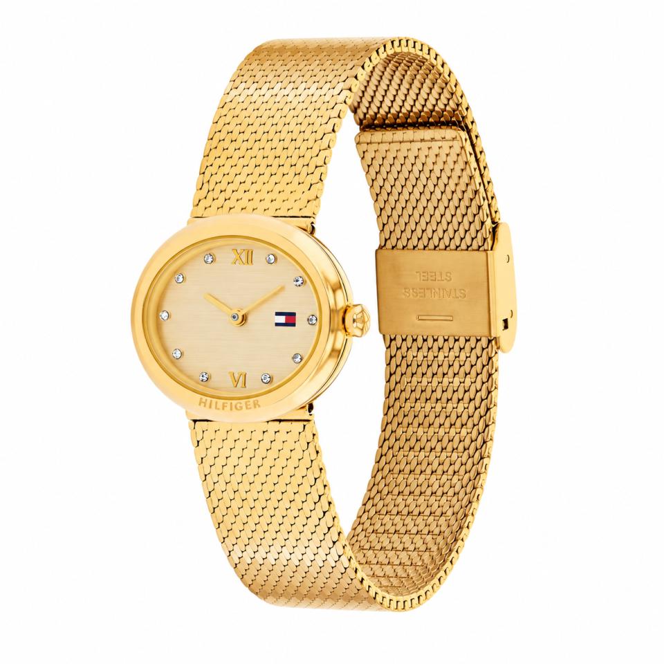 Reloj Tommy Hilfiger Moira Malla Dorado