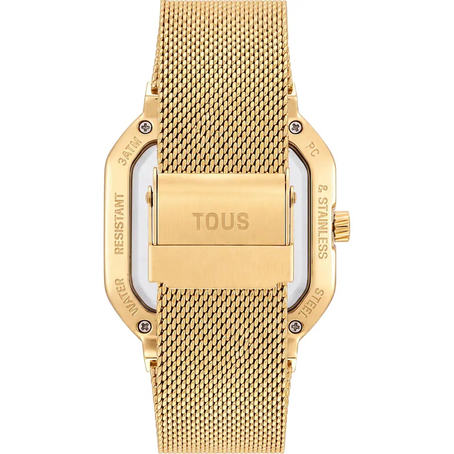 Reloj Tous D-Bear Party Malla Dorado