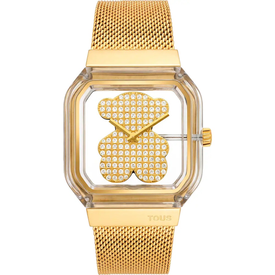 Reloj Tous D-Bear Party Malla Dorado