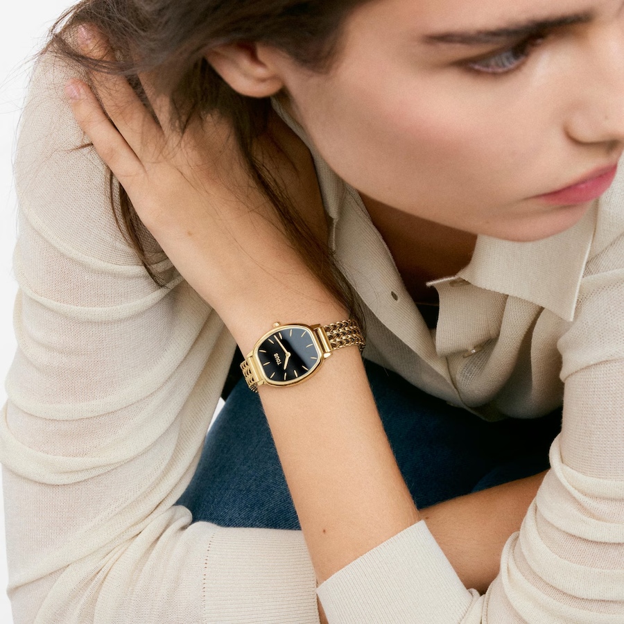 Reloj Tous Osier Mini Analógico Brazalete Dorado