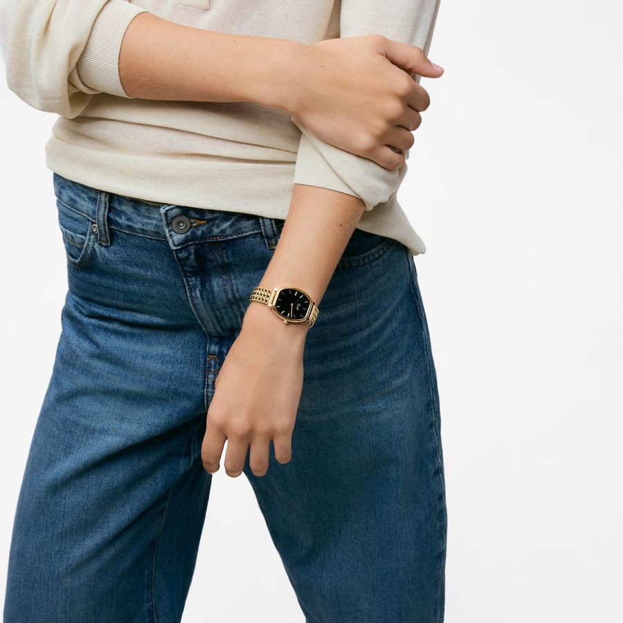 Reloj Tous Osier Mini Analógico Brazalete Dorado